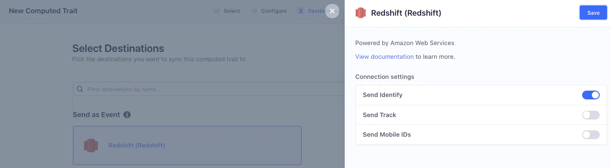 personas-redshift-config