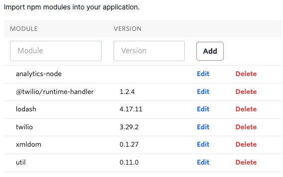 transitive dependencies added