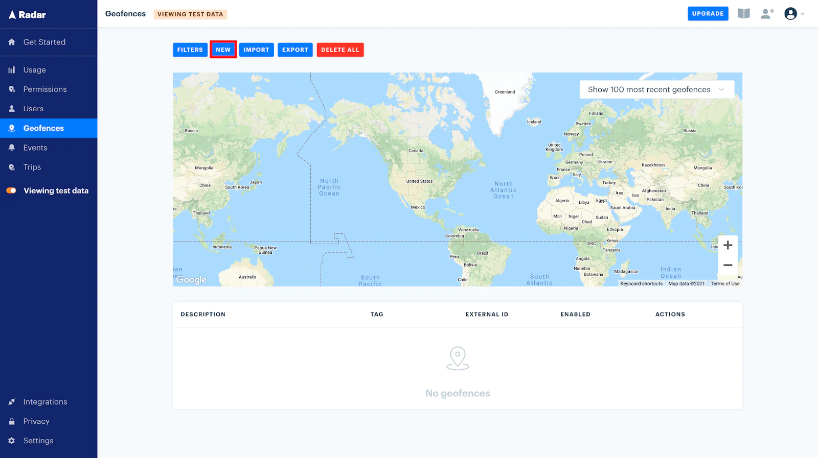 Geofences